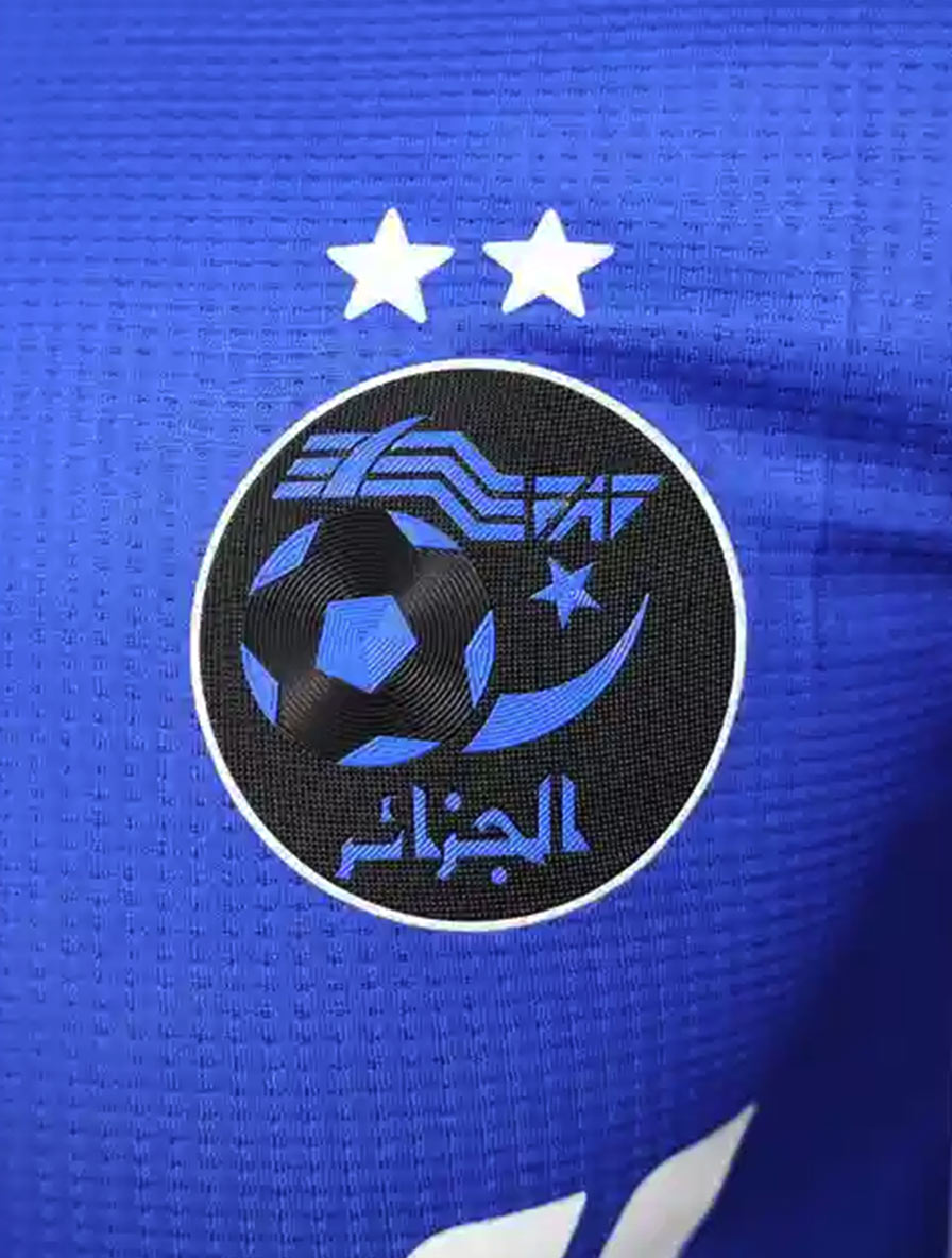 Logo bleu de l'Algérie