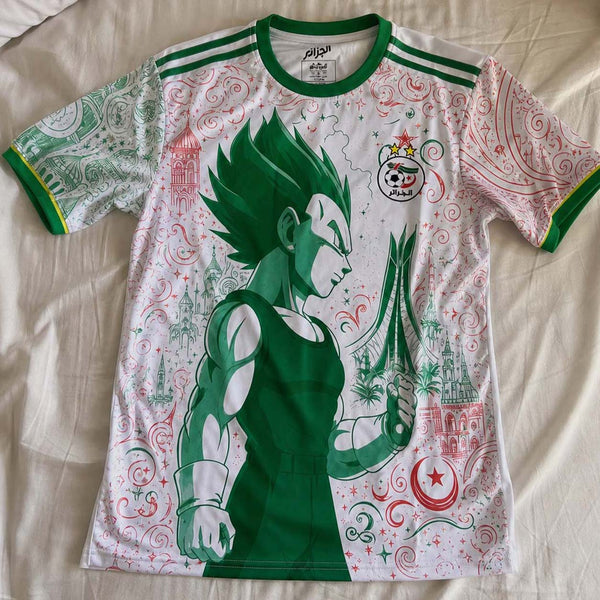 Maillot d'Algérie "Végéta" - Dragon Ball Z