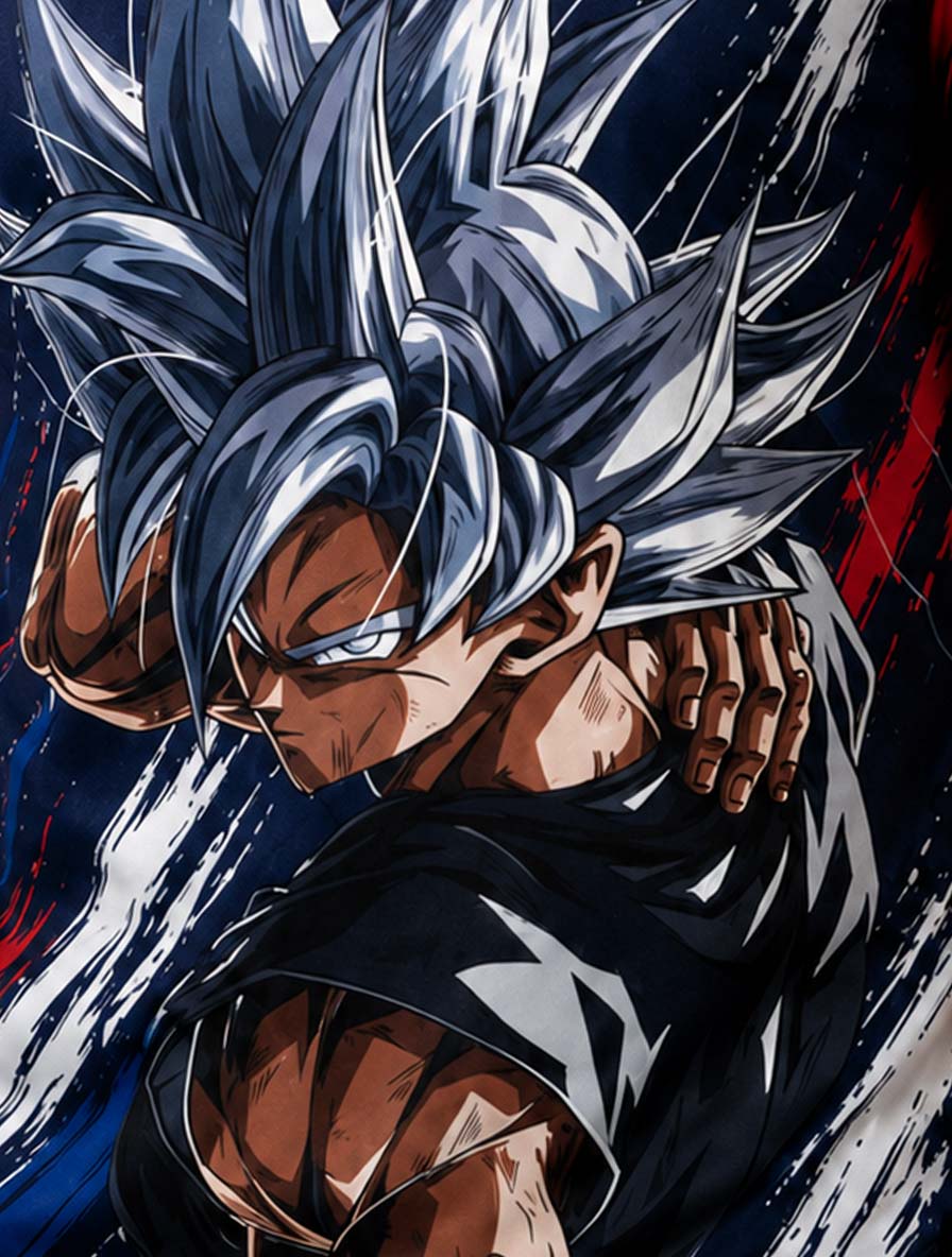 MAILLOT DE LA FRANCE "GOKU ULTRA INSTINCT" - DRAGON BALL SUPER
