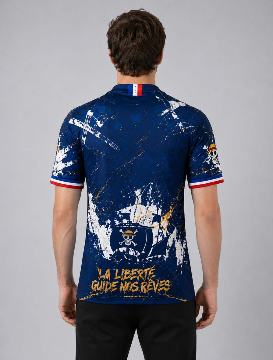 MAILLOT DE LA FRANCE "LUFFY" - ONE PIECE