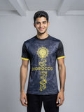 Maillot du Maroc noir avec un soleil