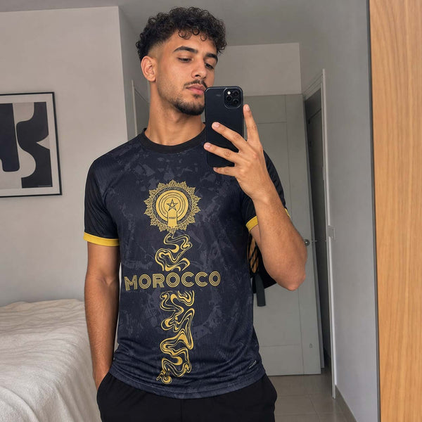 Maillot du Maroc "Noir Atlas"