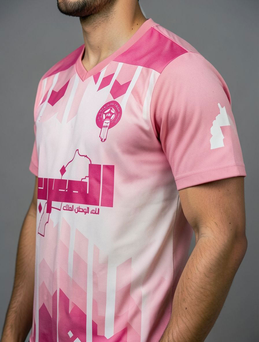 Maillot rose du Maroc
