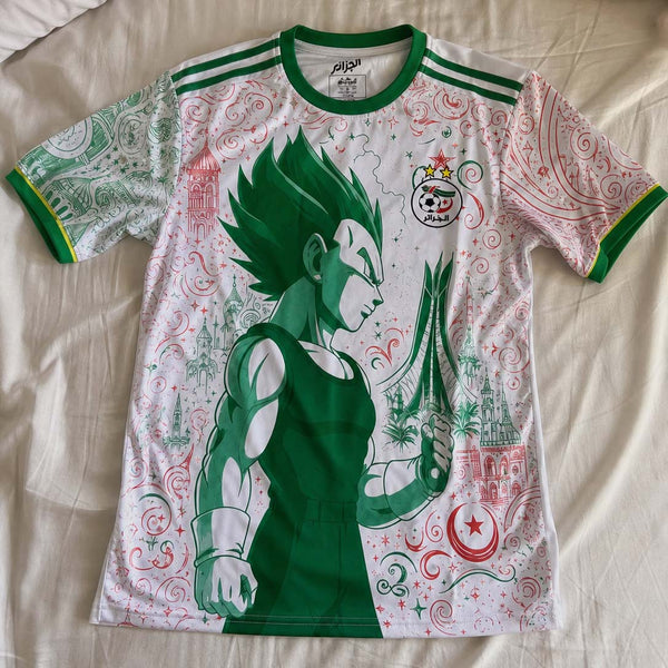 Maillot d'Algérie "Végéta" - Dragon Ball Z